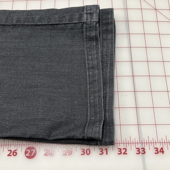 PRANA Jada Grey/Charcoal Demin 5 Pocket Straight Leg Organic Cotton Jean SZ 8/29 - Picture 8 of 16